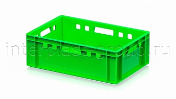 Ящик для мяса и колбасных изделий Е-2 светло-зеленый в Луганске Ящик для мяса и колбасных изделий Е-2 светло-зеленый в Луганске
