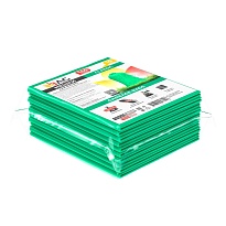 Мешки для мусора 160 л, зеленые, в пачке 10 шт., ПВД, 40 мкм, 900х1100 мм, i-Bag в Луганске