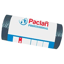 Мешки для мусора 60 л, черные, в рулоне 50 шт., ПНД, 6,2 мкм, 800х600 мм, PACLAN Professional, 604078 в Луганске Мешки для мусора 60 л, черные, в рулоне 50 шт., ПНД, 6,2 мкм, 800х600 мм, PACLAN Professional, 604078 в Луганске