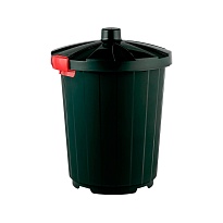 Мусорный бак с крышкой на колесах 105 л темно-зеленый 105 темно-зеленый в Луганске Мусорный бак с крышкой на колесах 105 л темно-зеленый 105 темно-зеленый в Луганске