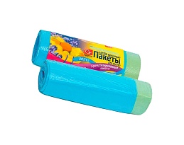 Мешки для мусора 35 л, ароматизированные, Морской Бриз, голубые, в рулоне 10 шт., ПНД, 12 мкм, 560х530 мм, GRIFON Aroma, 101-080 M в Луганске