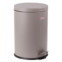 Ведро-контейнер для мусора (урна) с педалью LAIMA Classic, 20 л, серое, матовое, металл, со съемным внутренним ведром в Луганске Ведро-контейнер для мусора (урна) с педалью LAIMA Classic, 20 л, серое, матовое, металл, со съемным внутренним ведром в Луганске