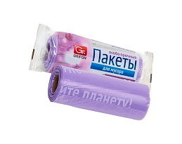 Мешки для мусора 35 л, ароматизированные, сиреневые, в рулоне 20 шт., ПНД, 12 мкм, 560х530 мм, GRIFON Полевые Цветы, 100-034 в Луганске Мешки для мусора 35 л, ароматизированные, сиреневые, в рулоне 20 шт., ПНД, 12 мкм, 560х530 мм, GRIFON Полевые Цветы, 100-034 в Луганске