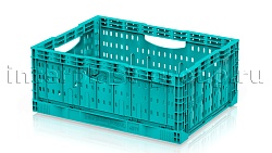 Ящик складной 400х300х170 бирюзовый