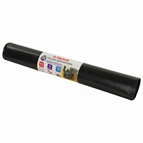 Мешки для мусора 240 л, черные, в рулоне 5 шт., ПВД 80 мкм, 1400х900 мм, LAIMA, 605339 в Луганске