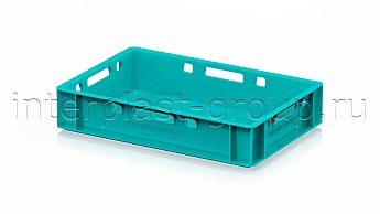 Ящик для мяса и колбасных изделий Е-1 бирюзовый в Луганске