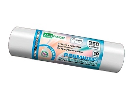 Мешки для мусора 360 л, белые, в рулоне 10 шт., ПВД 65 мкм, 1400х1000 мм, PREMIUM+, 3601015302 в Луганске Мешки для мусора 360 л, белые, в рулоне 10 шт., ПВД 65 мкм, 1400х1000 мм, PREMIUM+, 3601015302 в Луганске