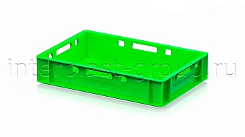 Ящик для мяса и колбасных изделий Е-1 светло-зеленый в Луганске