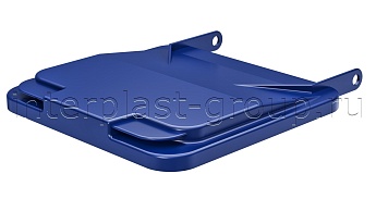 Комплект крышки для контейнера 120 л. синяя  синий в Луганске