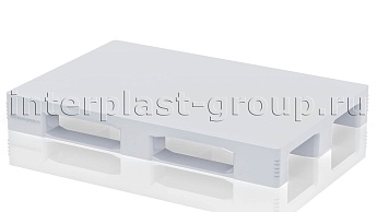 Поддон пластиковый гигиенический V1 (без бортика) белый в Луганске