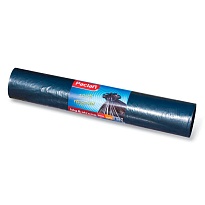 Мешки для мусора 240 л, черные, в рулоне 20 шт., ПВД 35 мкм, 1400х900 мм, PACLAN Big&Strong, 600823 в Луганске