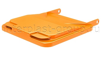 Комплект крышки для контейнера 120 л. оранжевая  оранжевый в Луганске