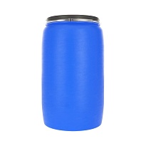 Бочка пластиковая 227 л с хомутом в Луганске Бочка пластиковая 227 л с хомутом в Луганске