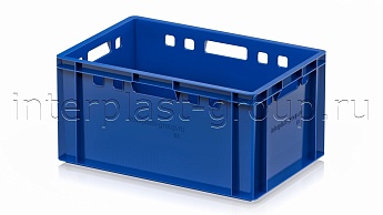Ящик для мяса и колбасных изделий Е-3 синий в Луганске