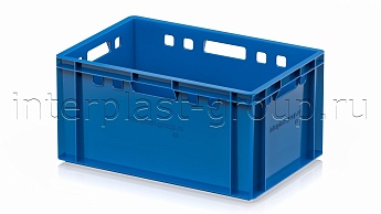 Ящик для мяса и колбасных изделий Е-3 голубой в Луганске