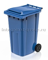 Контейнер для мусора 240 л голубой облегченный 240 голубой в Луганске