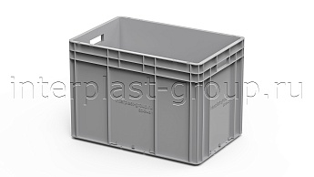 Евроконтейнер открытые ручки/сплошное дно в Луганске Евроконтейнер открытые ручки/сплошное дно в Луганске