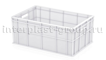 Ящик для молока, мяса, овощей и фруктов сплошной белый в Луганске Ящик для молока, мяса, овощей и фруктов сплошной белый в Луганске